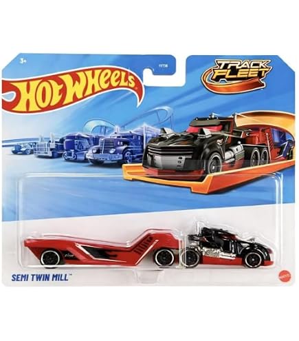 Amazon.com: Hot Wheels Track Fleet Transformers Optimus Prime